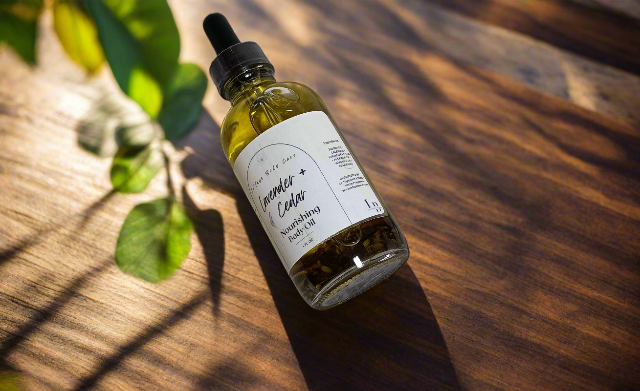 Lavender + Cedarwood Body + Bath Oil