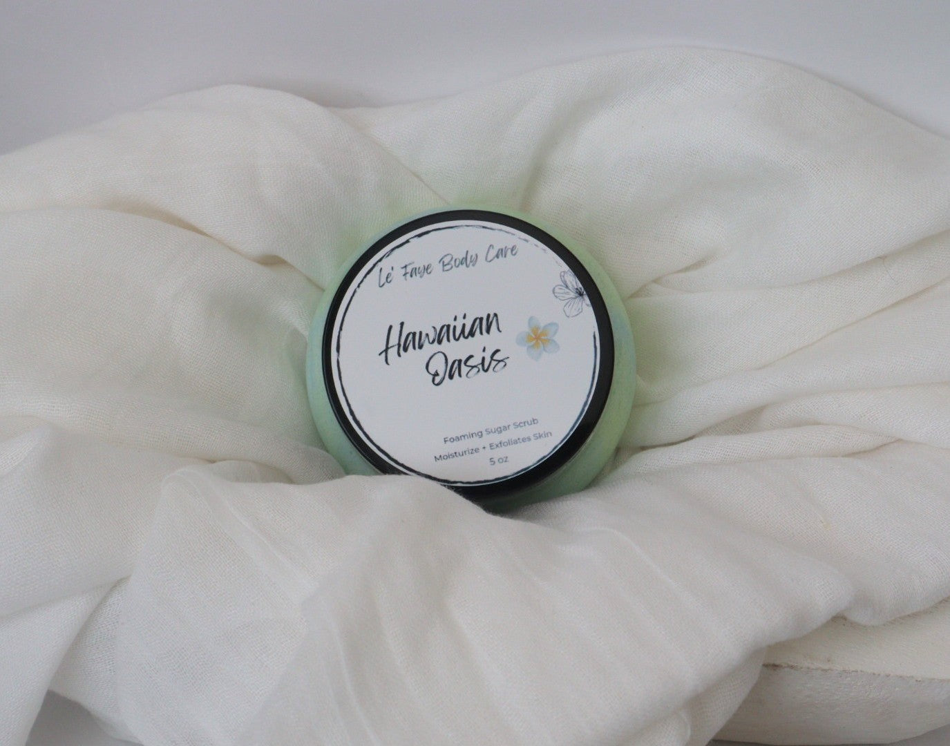 Hawaiian Oasis Foaming Body Sugar Scrub