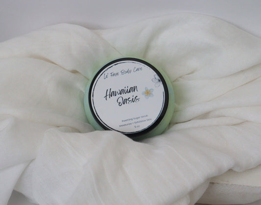 Hawaiian Oasis Foaming Body Sugar Scrub