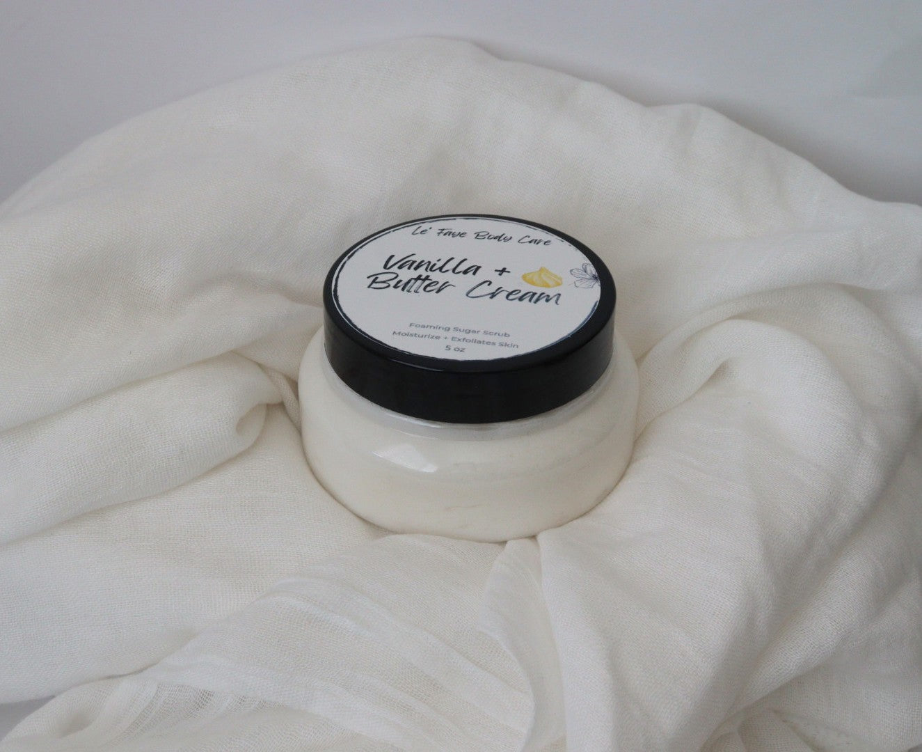 Vanilla Butter Cream Foaming Body Sugar Scrub