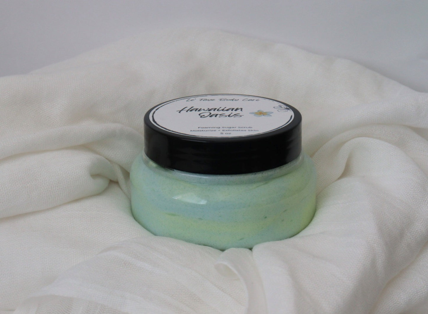 Hawaiian Oasis Foaming Body Sugar Scrub