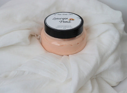 Georgia Peach Foaming Body Sugar Scrub