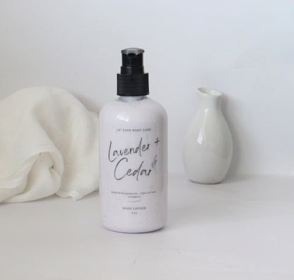 Lavender + Cedar Hand & Body Lotion