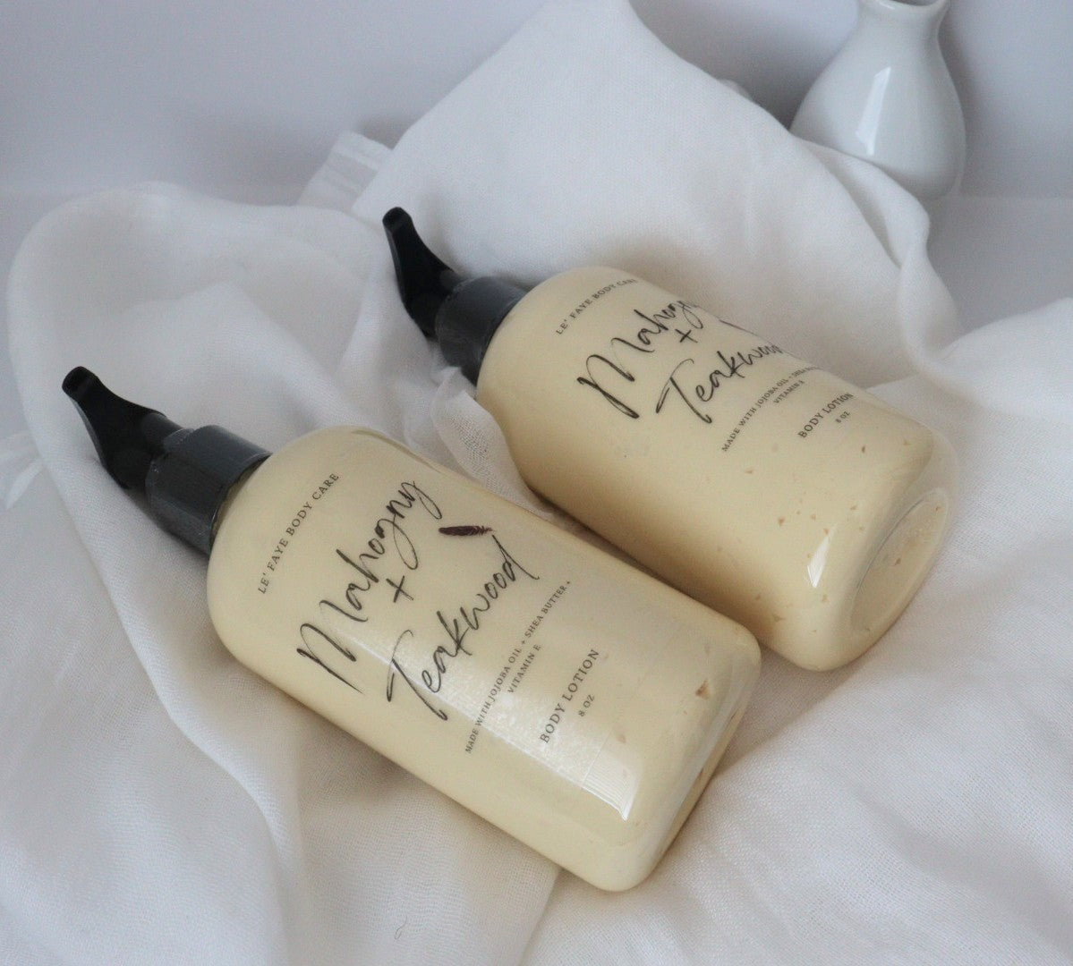 Mahogany + Teakwood Hand & Body Lotion