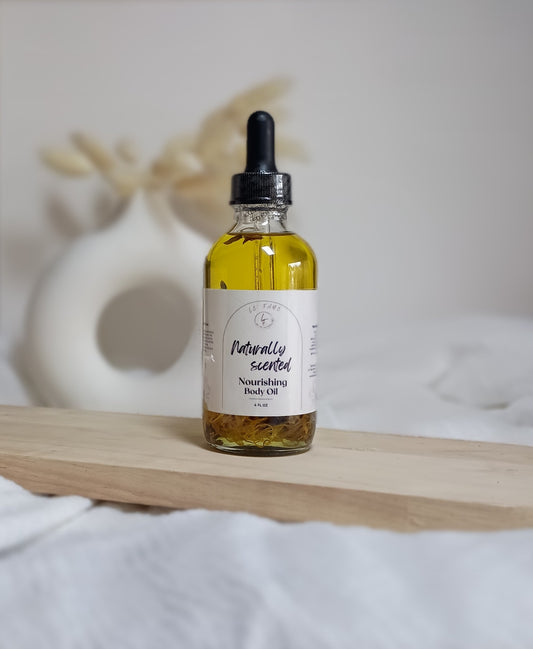 Naturally Scented Moisturizing Body Oil