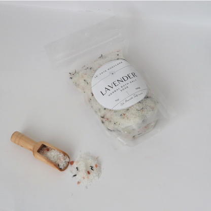 Lavender Herbal Bath Salt Soak