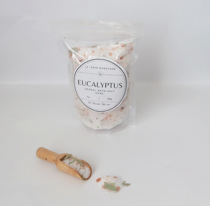 Eucalyptus Herbal Bath Salt Soak