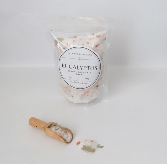 Eucalyptus Herbal Bath Salt Soak