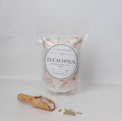 Eucalyptus Herbal Bath Salt Soak