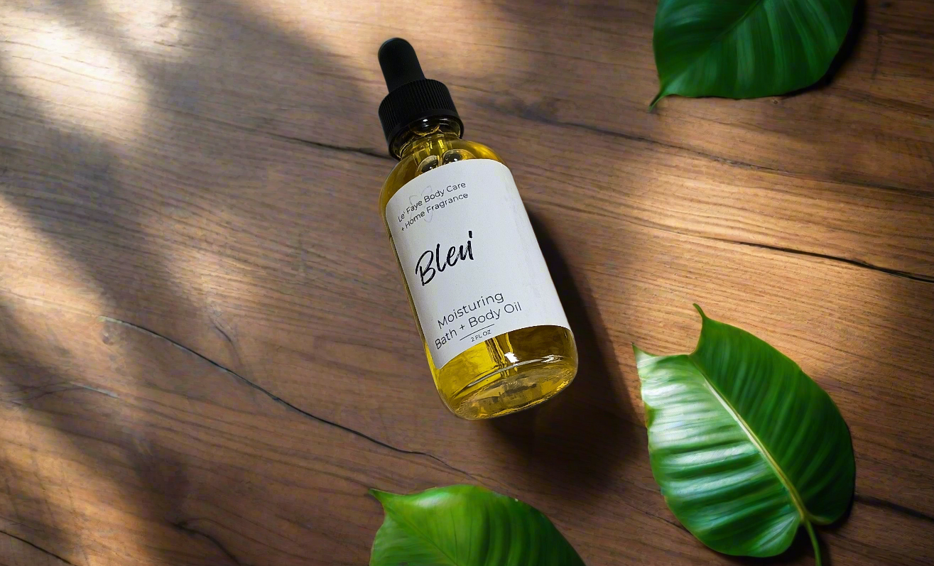 Bleu Bath + Body Oil