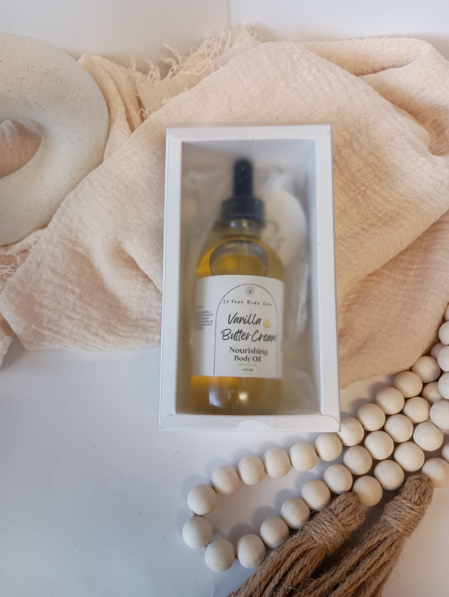 Vanilla Butter Cream Body + Bath Oil