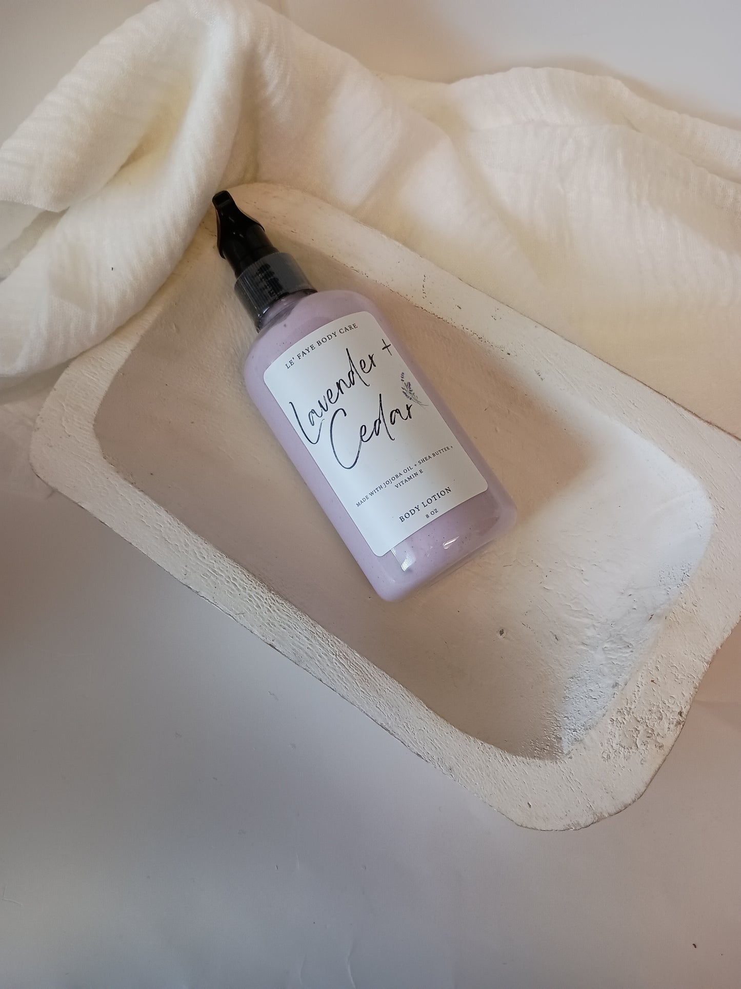 Lavender + Cedar Hand & Body Lotion